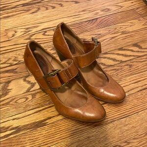 Frye Brown Leather Women's Shoes
